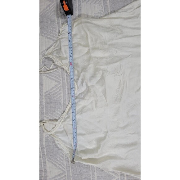 Wilfred‎ by Aritzia 100% Cupro Camisole Top Women’s Large Ivory White Adjustable - Picture 6 of 8